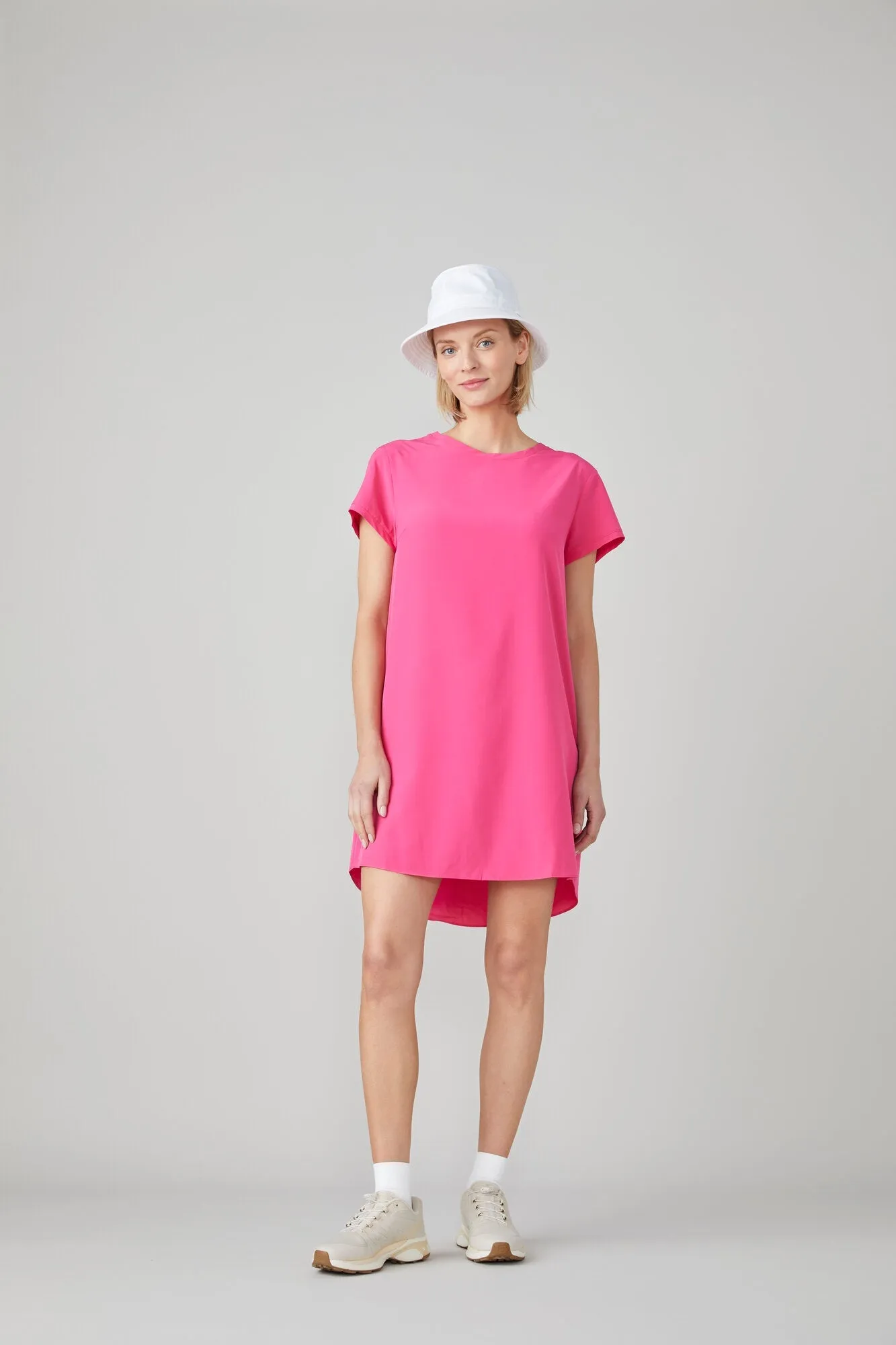 Tech Slk Tee Dress