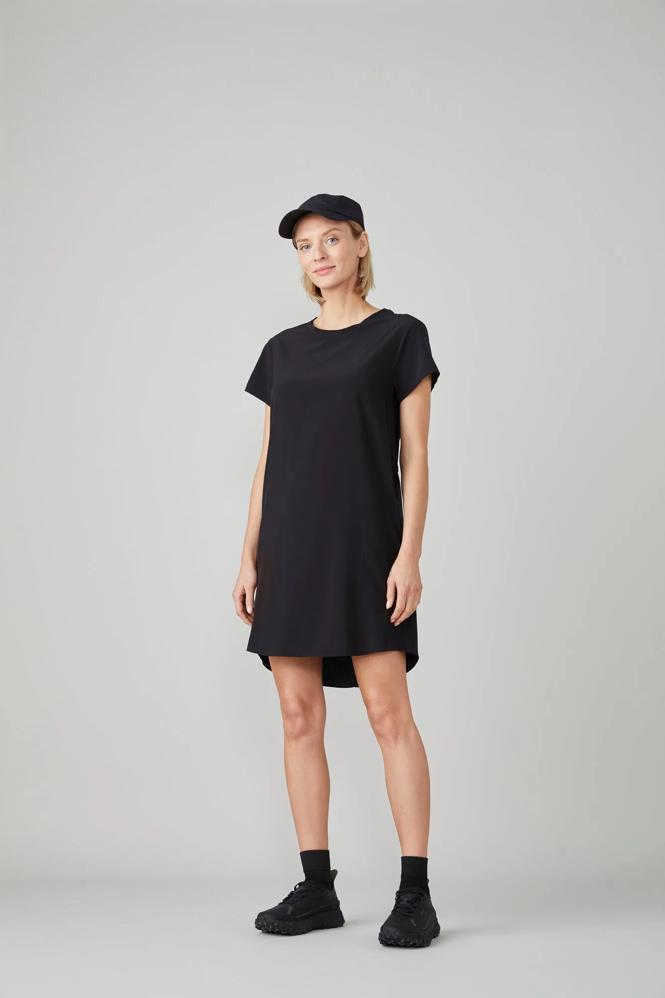 Tech Slk Tee Dress