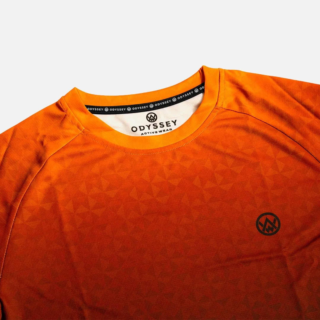 Triangulation Molten Long Sleeve MTB Jersey