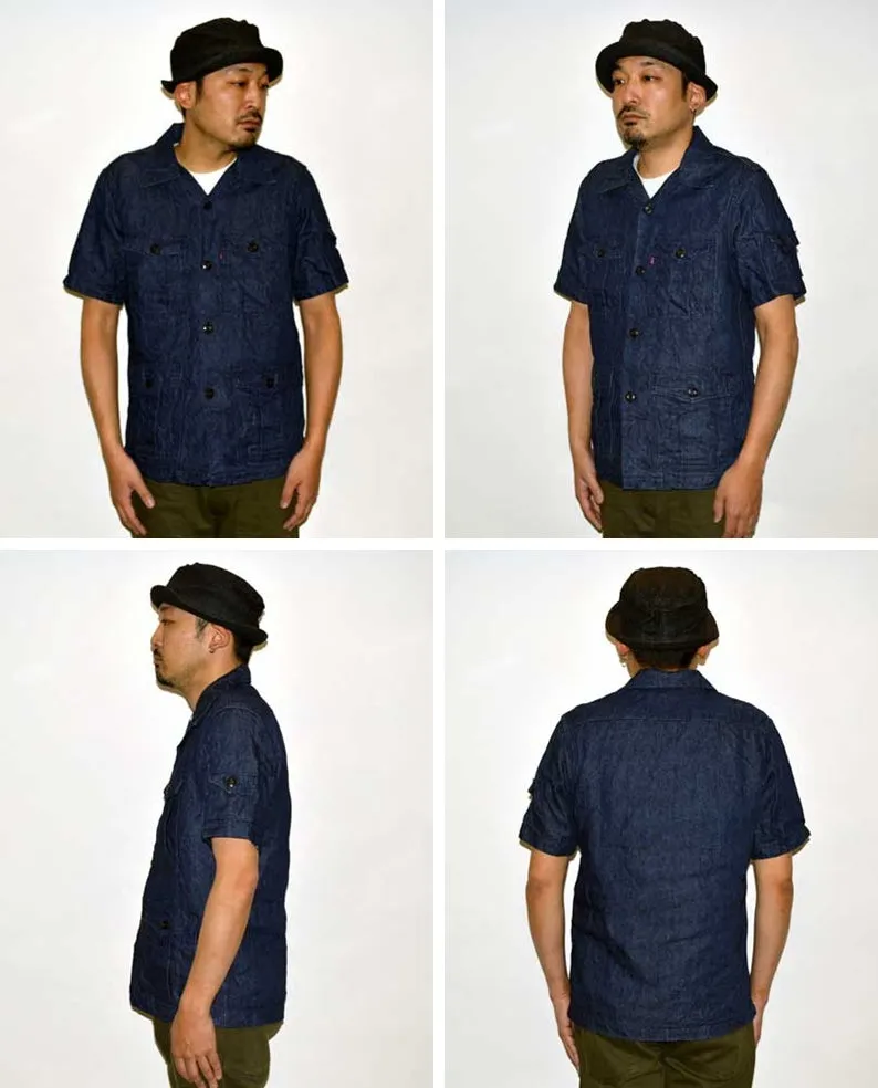 UES "582301" Linen S/S Safari Shirt