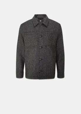 Walter Jacket Herringbone Charcoal